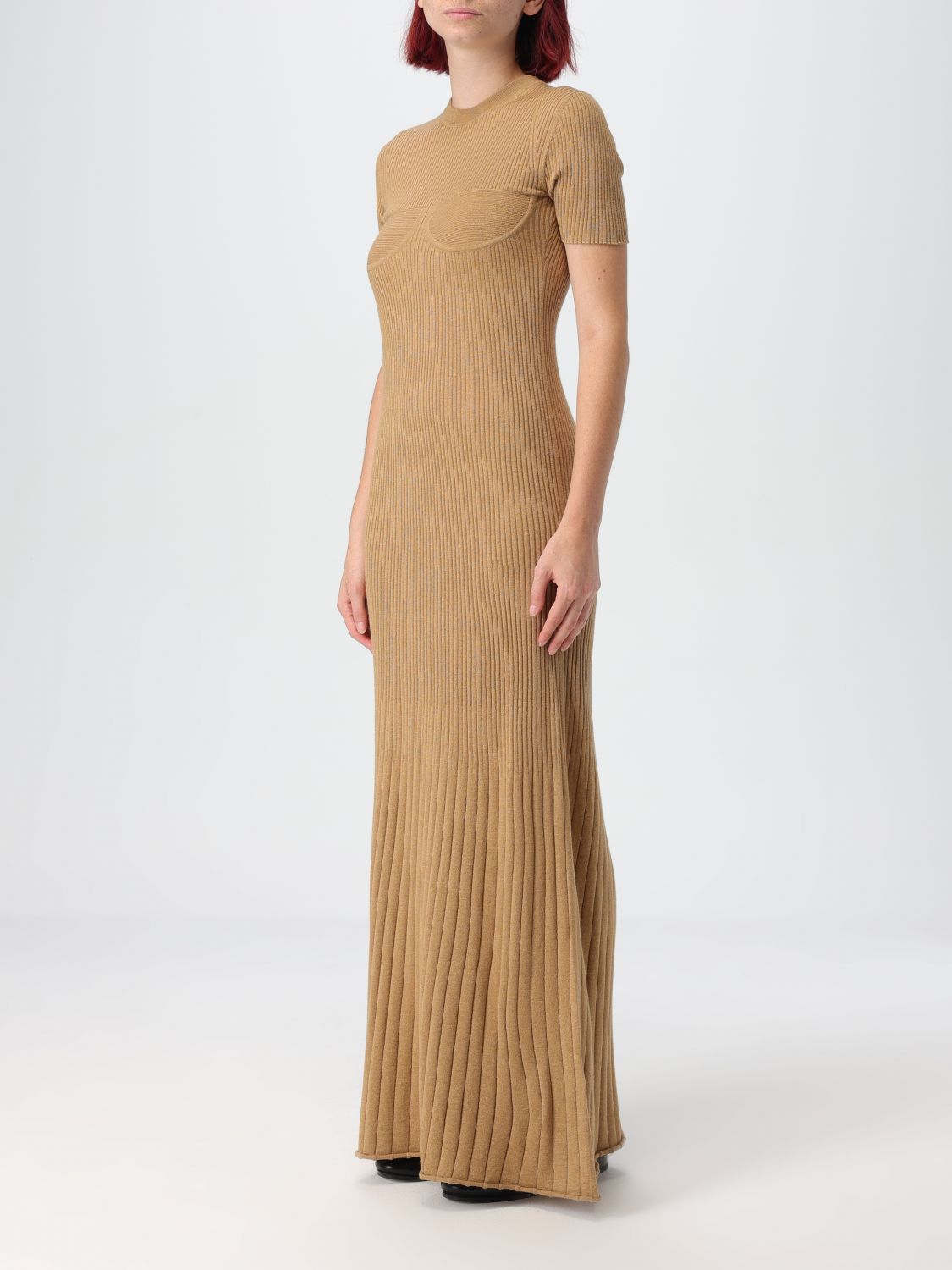 Dress Woman color Beige