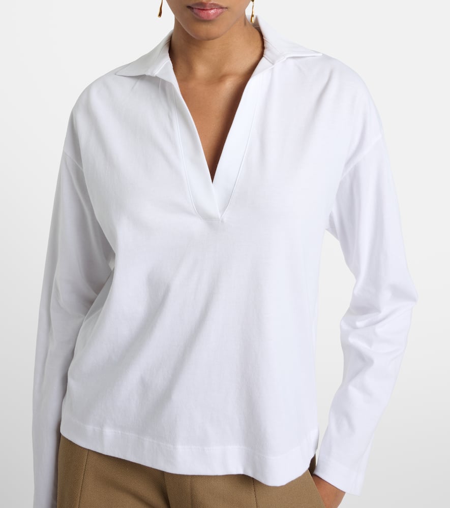 Cotton polo shirt