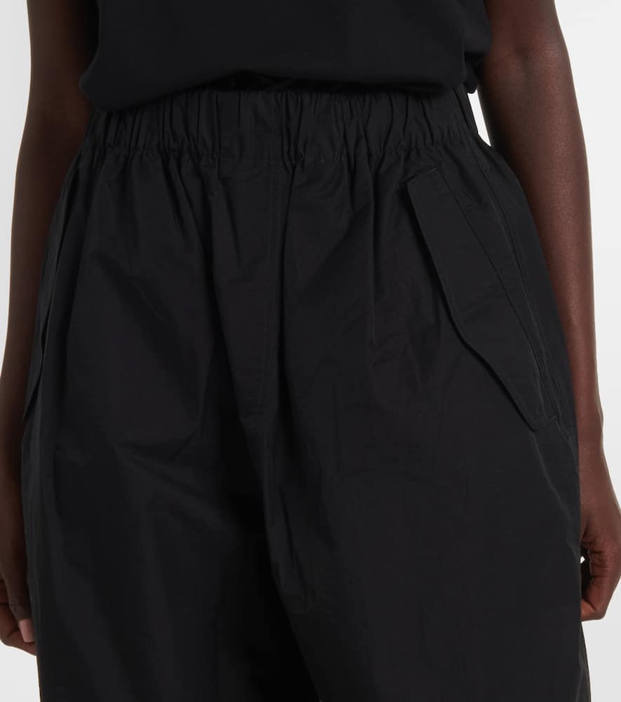 Wardrobe. NYC High-rise cotton-blend wide-leg pants