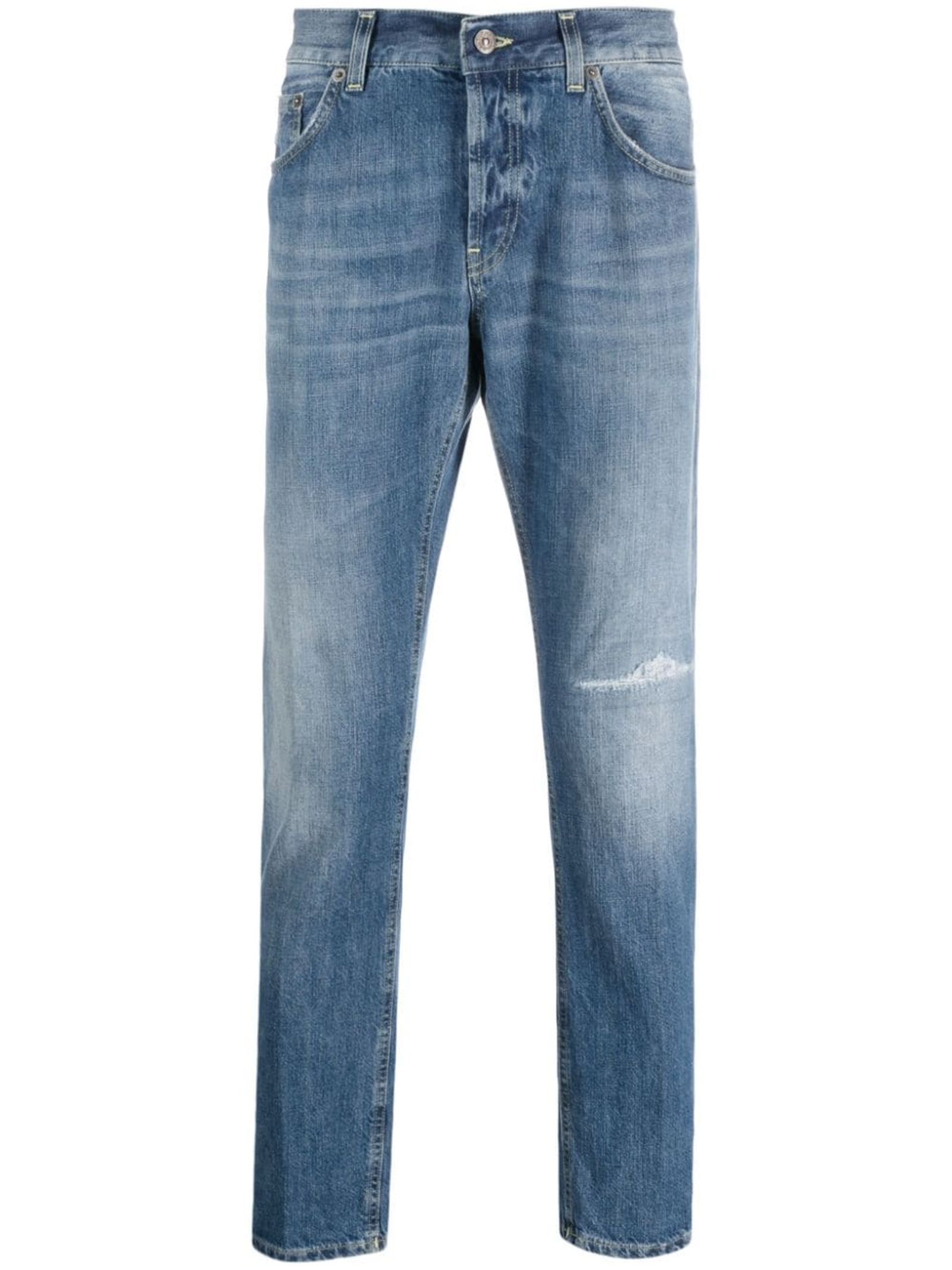 Blue Cotton Jeans