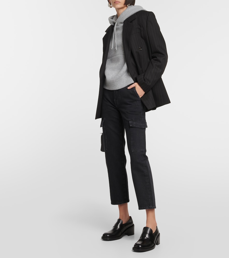 Logan Cargo cropped straight jeans
