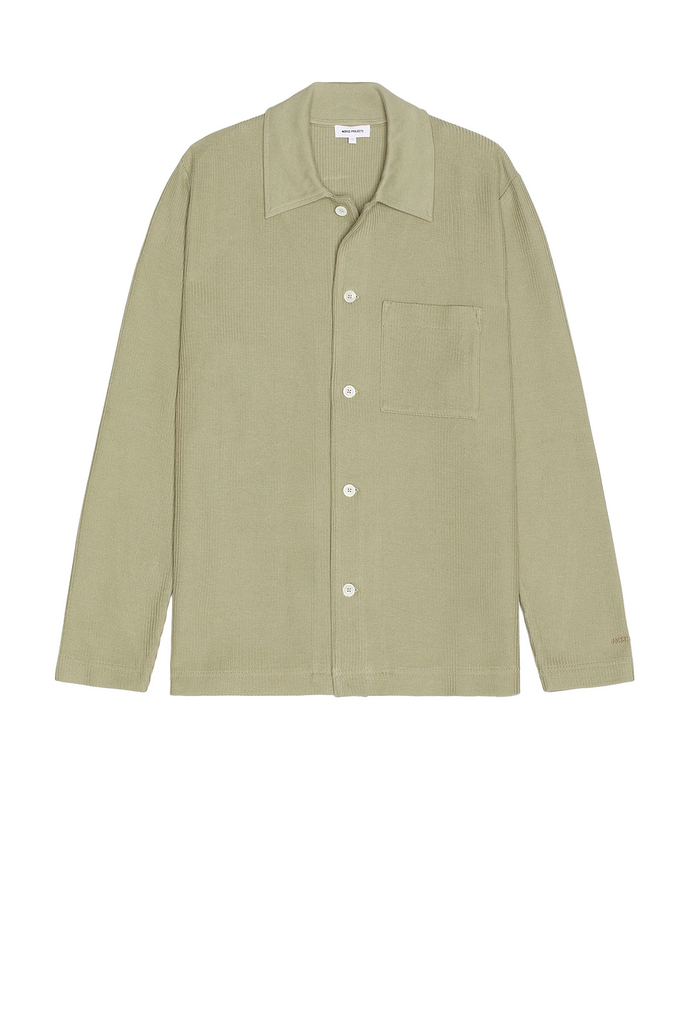 Norse Projects Jorn Double Face Shirt in Sage. -  XL/1X also in L