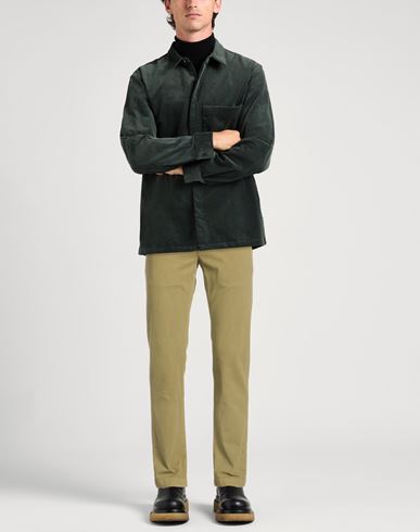 Jacob Cohёn Man Pants Military green Size 34 Cotton, Elastane