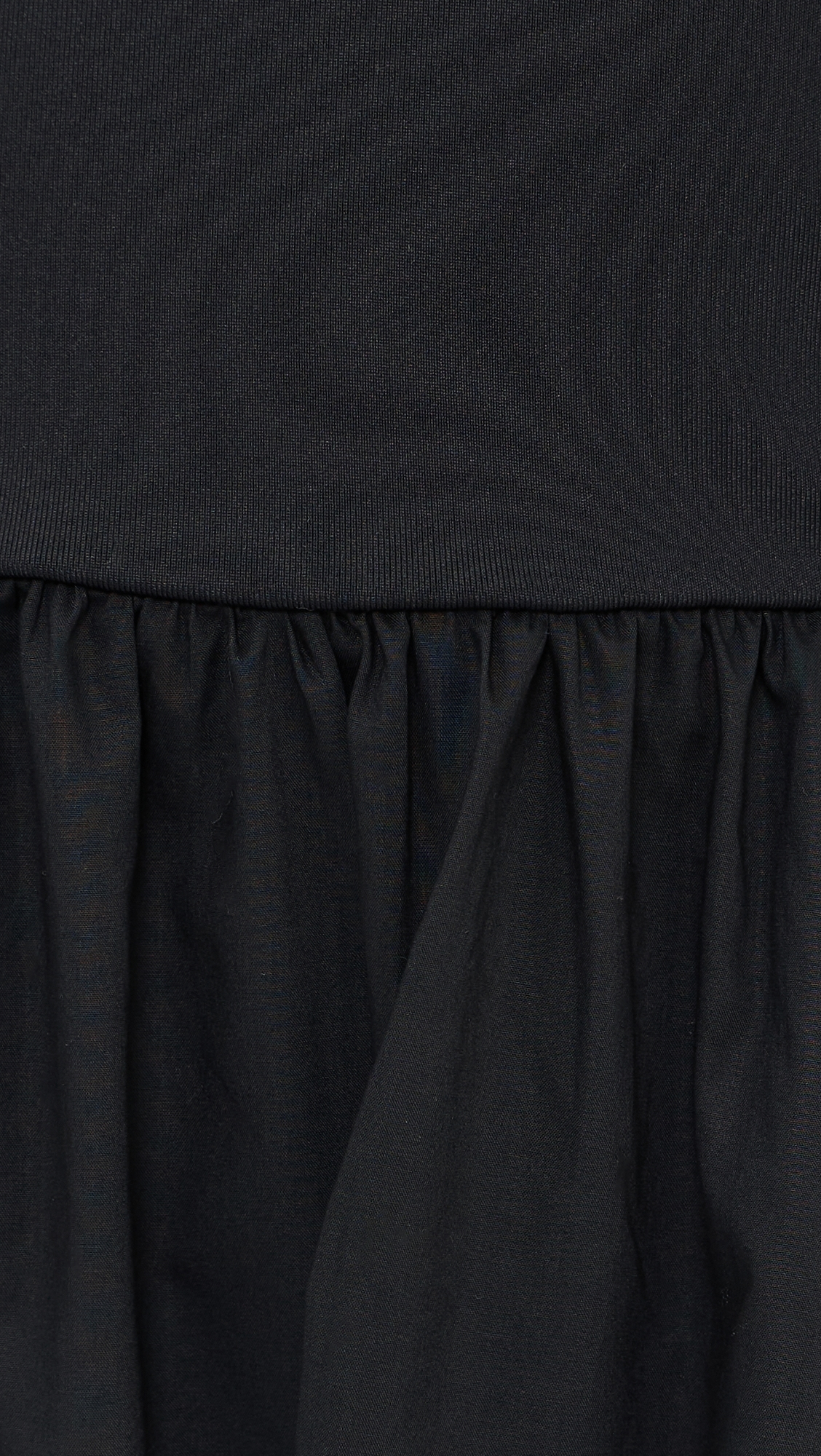Sunsought Strapless Midi Dress Black