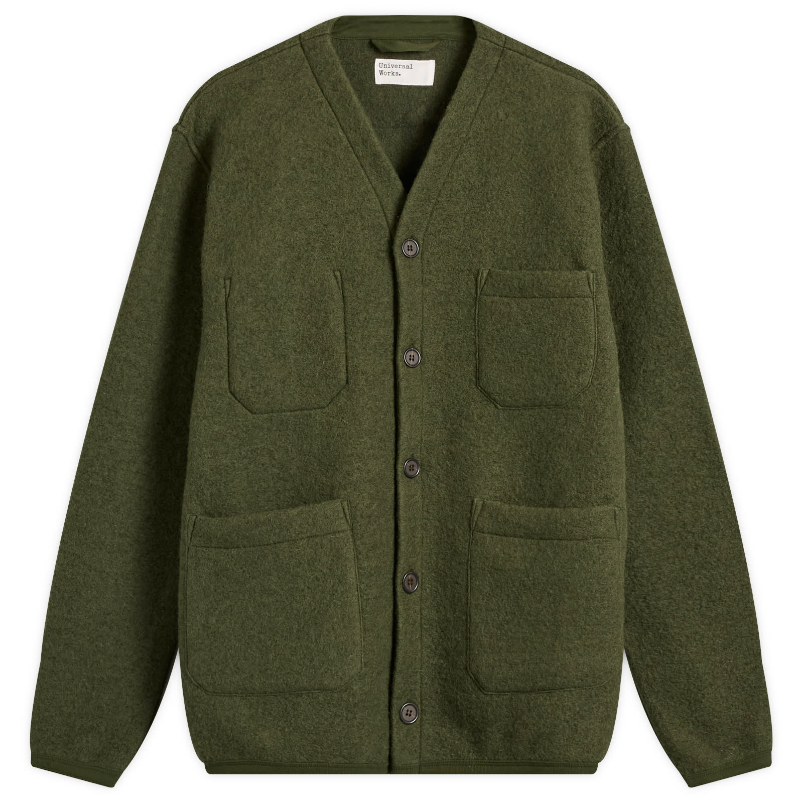 Men's Wool Fleece Cardigan