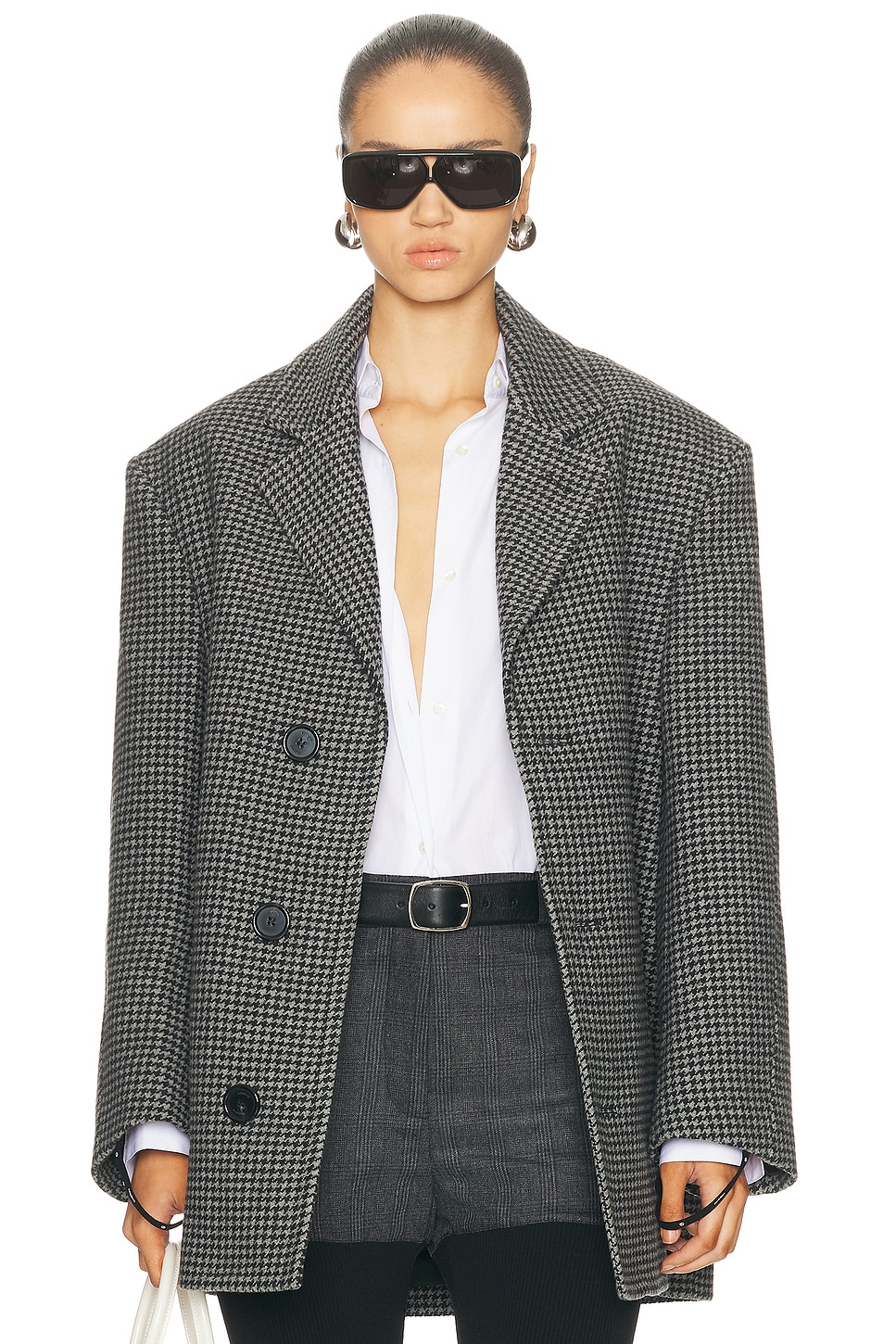 Coperni Oversized Coat in Grey - Grey. 36 also