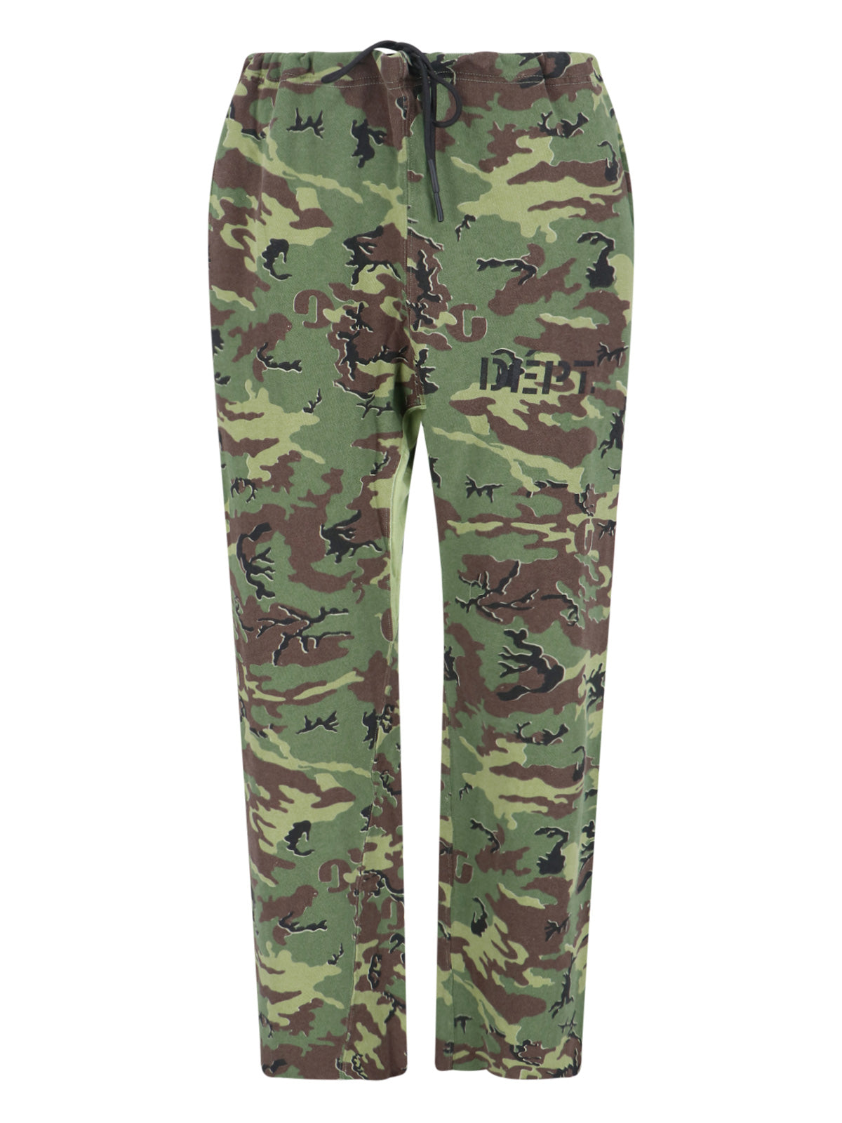 Camo-Print 100% Cotton Trousers