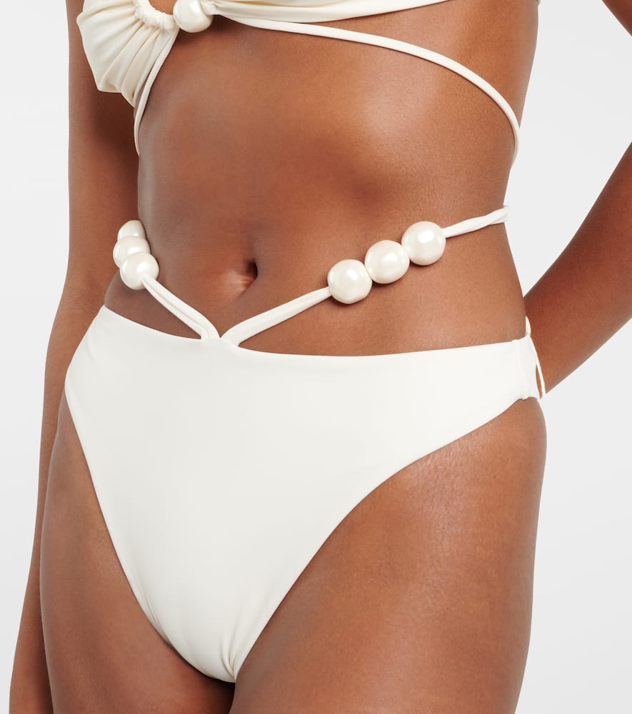 Beaded bikini bottoms