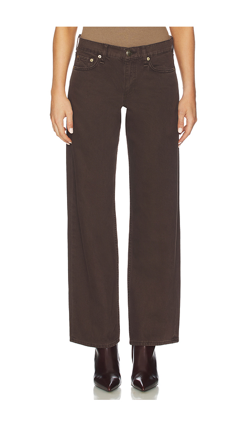 Rag & Bone Saige Full Relaxed Straight Jeans in Brown. 34. Also , 24, 25, 26, 27, 28, 29, 30, 31