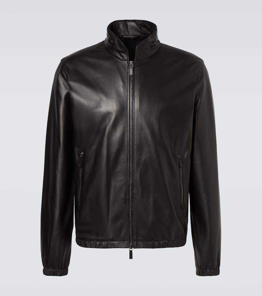 Leather jacket