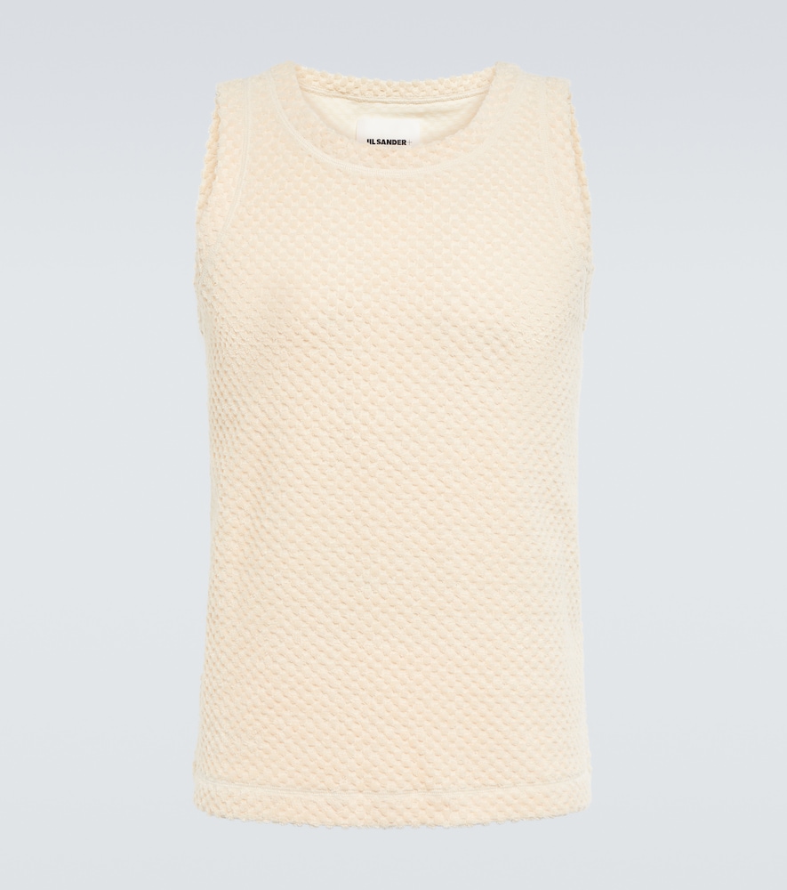 Cotton-blend tank top