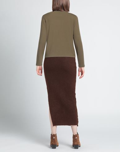 Woman Cardigan Military green