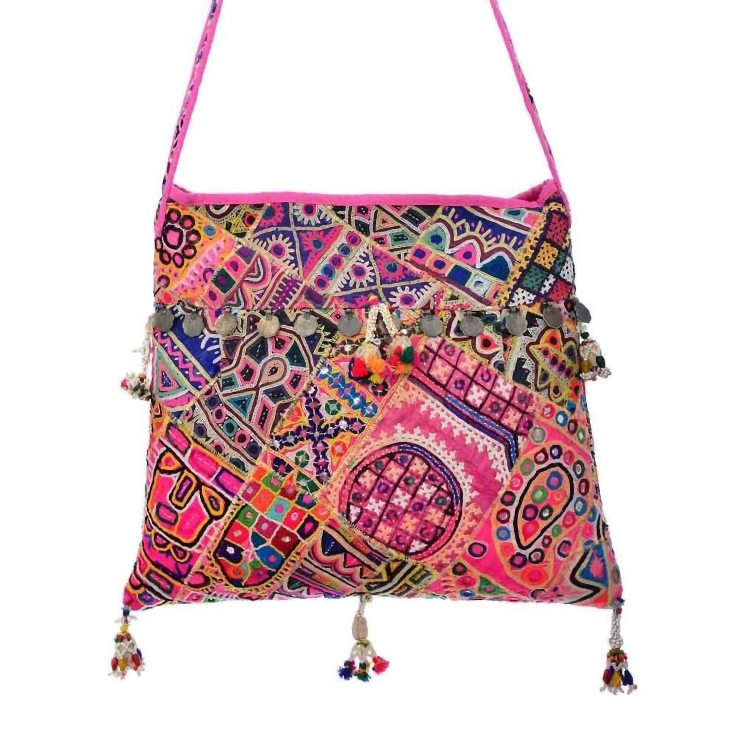 Nikita Banjara Crossbody Bag In Pink
