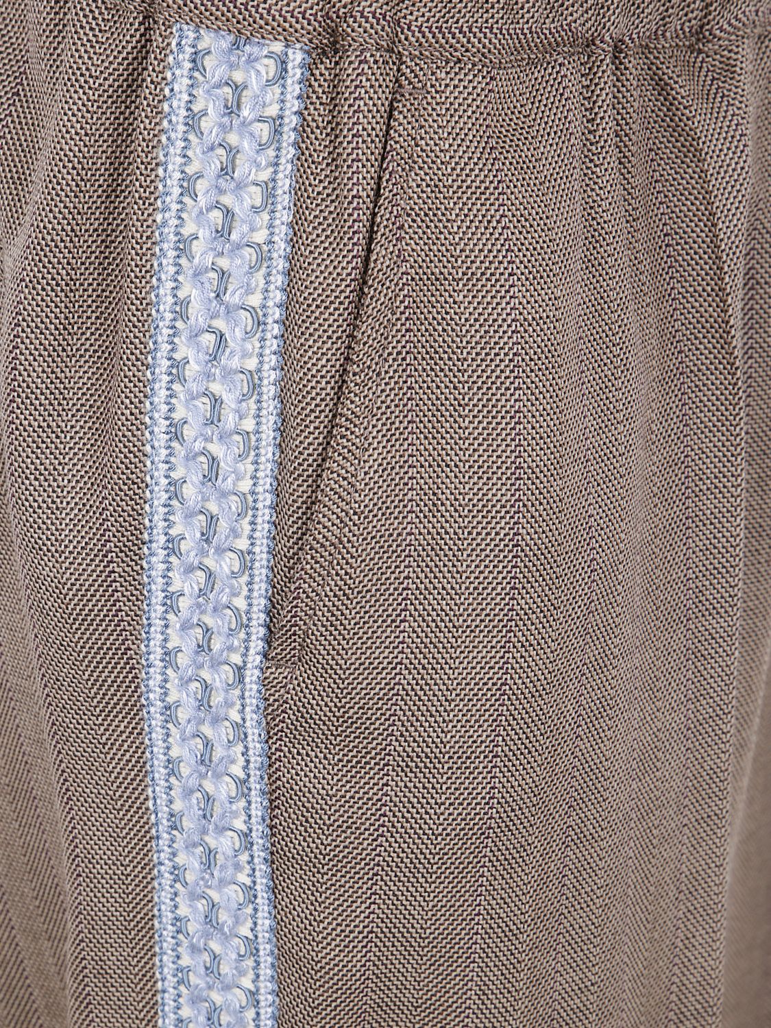 "Le Pantalon Chevron" Trousers