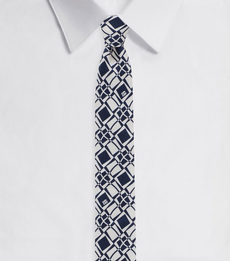 Silk Patterned Tie