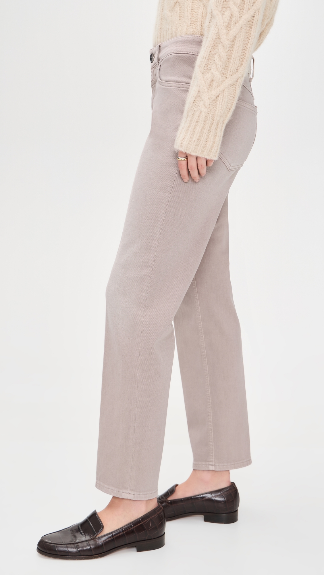 Milo Jeans Clay Beige