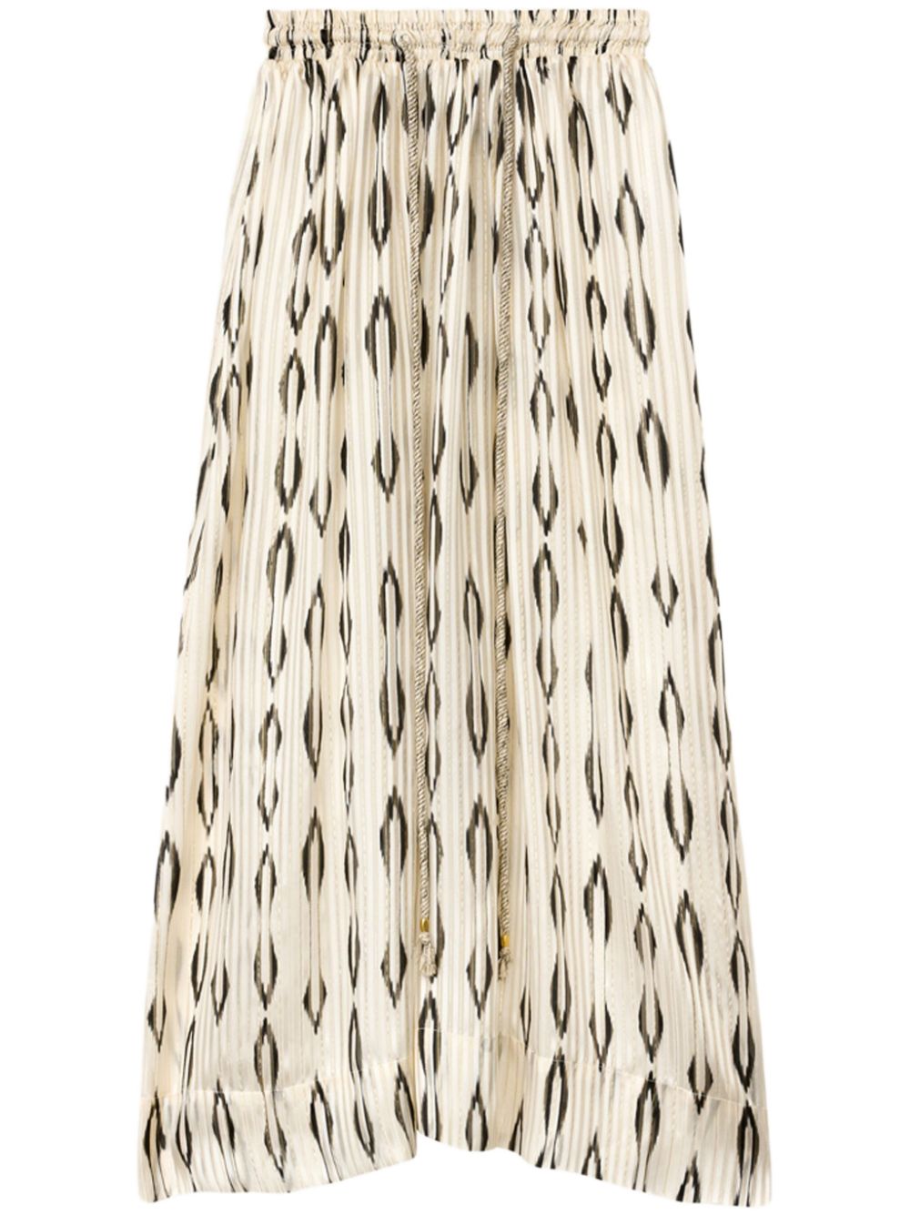 Samila maxi skirt - White