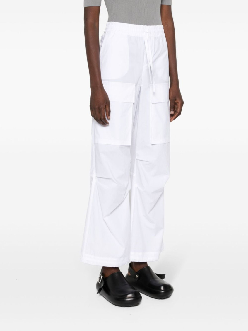 Straight-leg Cargo Trousers