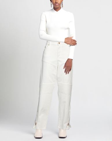 Woman Denim pants White