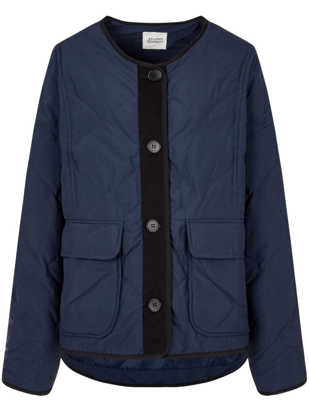 Quilted jacket - Blue