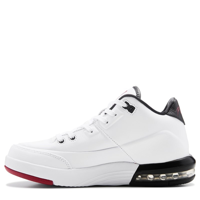Men's Flight Origin 3 Mid Sneakers (White/Black/Red)