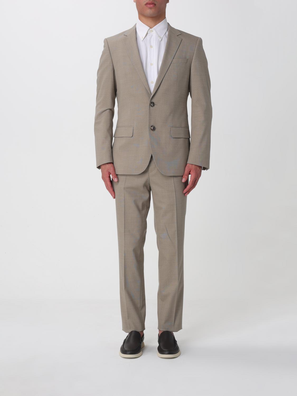 Suit Men color Beige