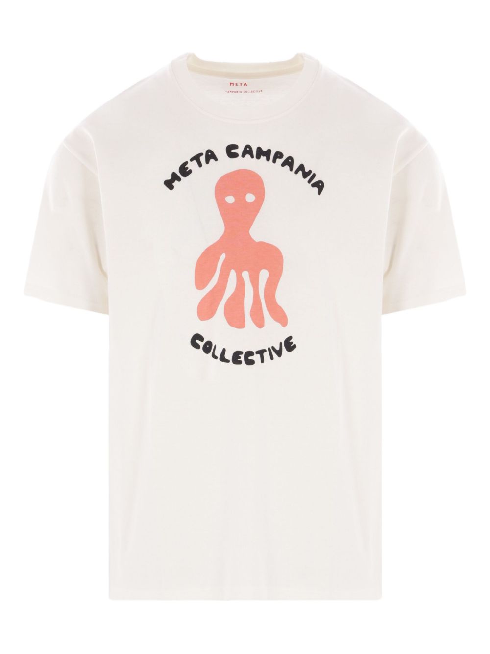 Peter octopus-print cotton T-shirt - Light and natural