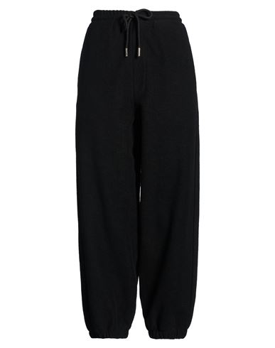 Woman Pants Black Size L Cotton