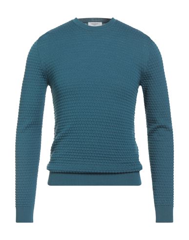 Man Sweater Deep teal Size 42 Merino Wool, Acrylic