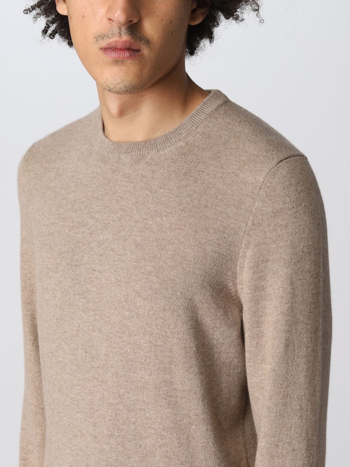 Sweater Men color Beige