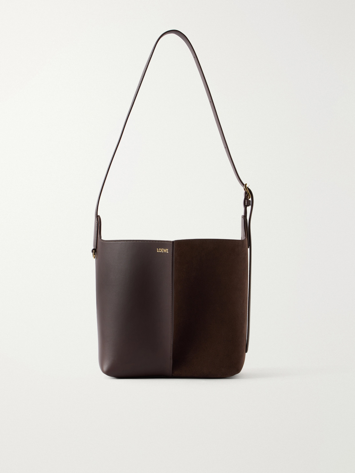 Bilbao Suede And Leather Tote