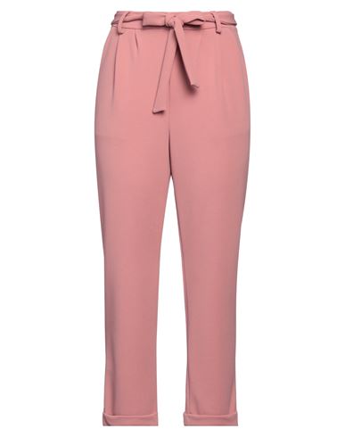 Woman Pants Antique rose Size 8 Polyester, Elastane