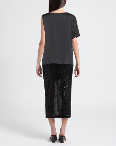 Woman Top Black Size L Polyester
