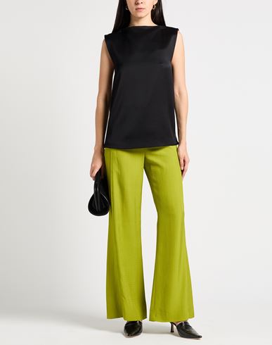 Woman Top Black Size 0 Viscose, Silk