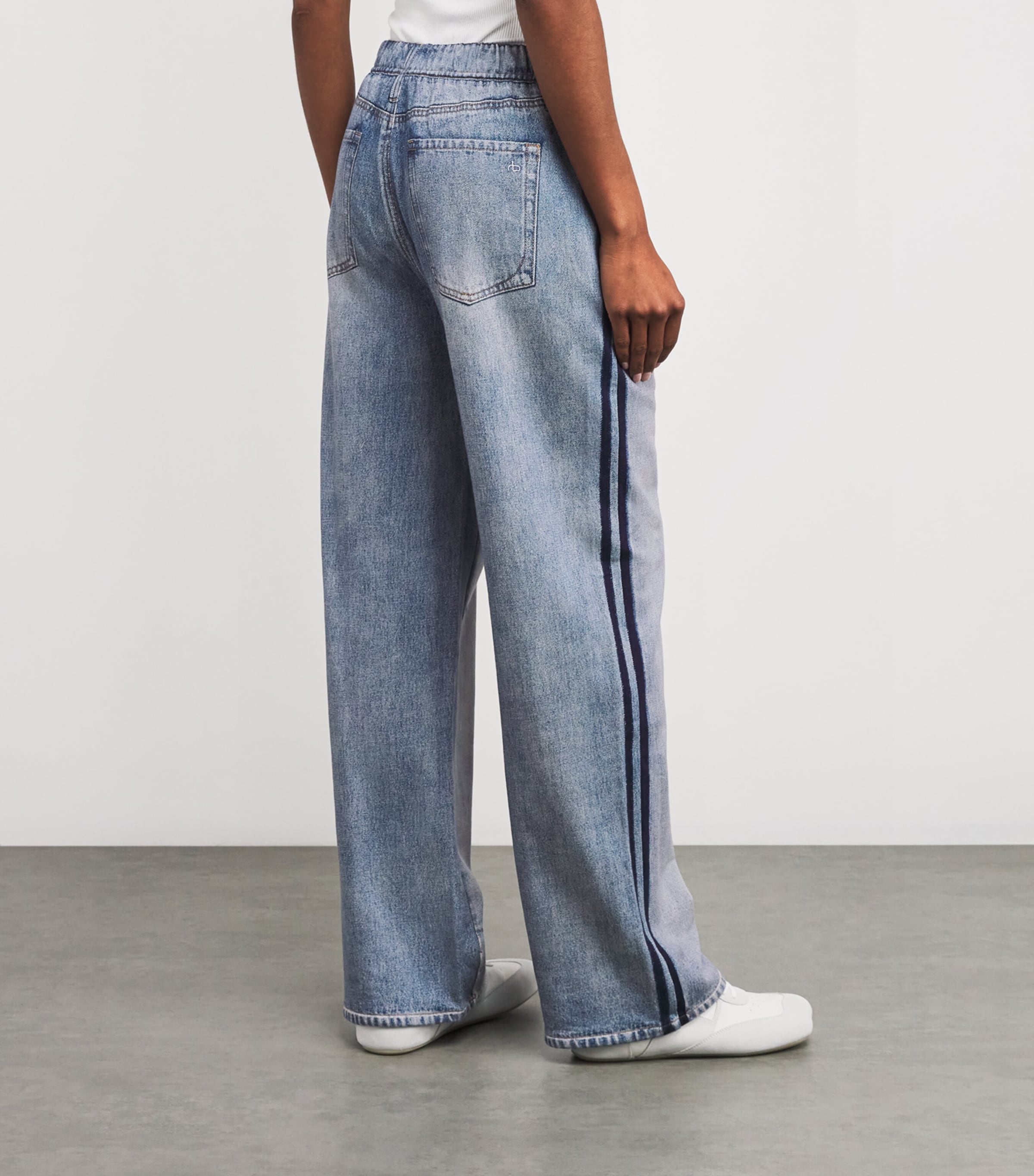 Rag & Bone Denim-Effect Miramar Sweatpants