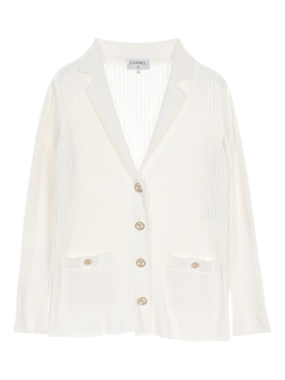 1986-1988 Coco Mark cardigan - White