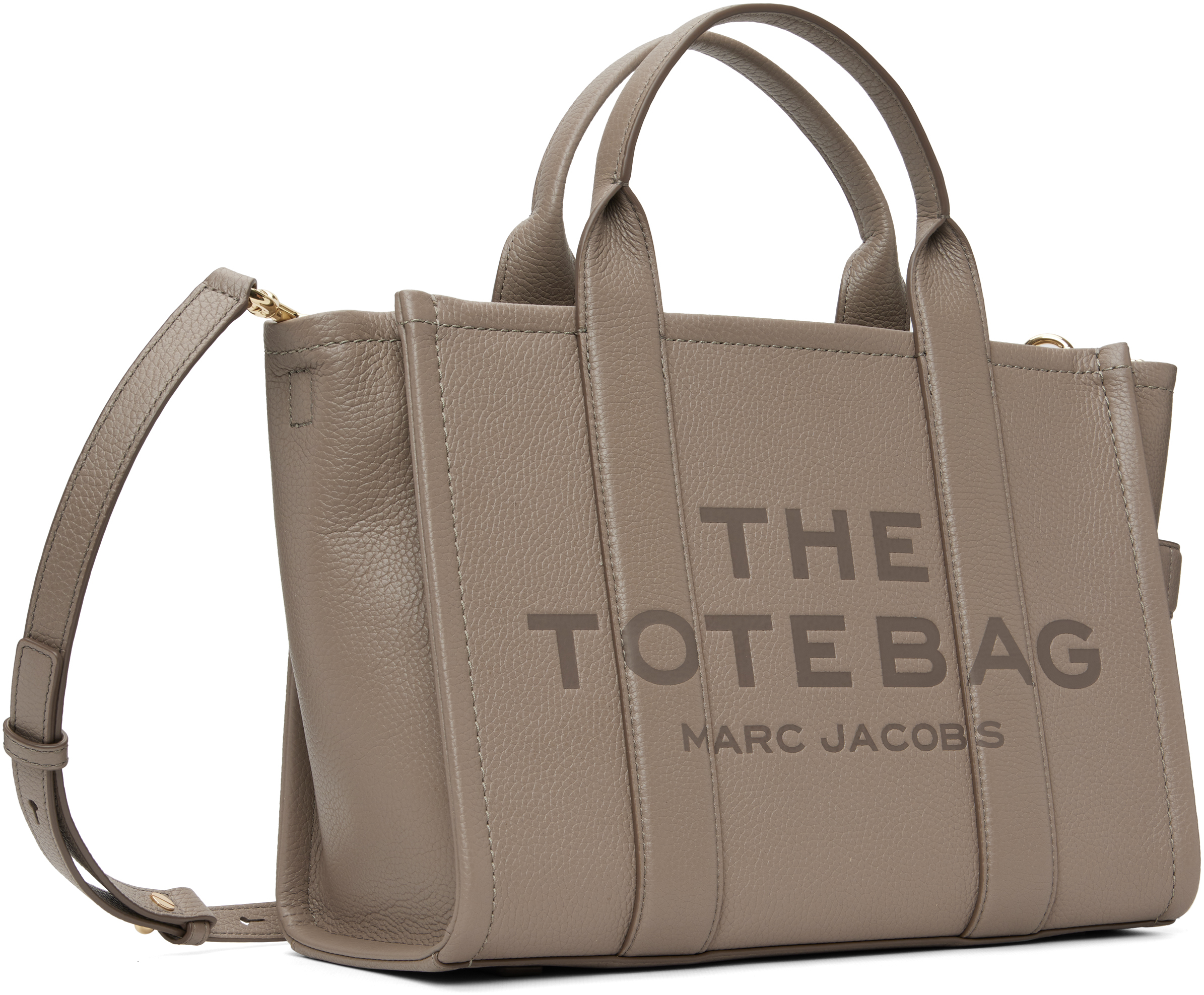 Taupe 'The Leather Medium' Tote