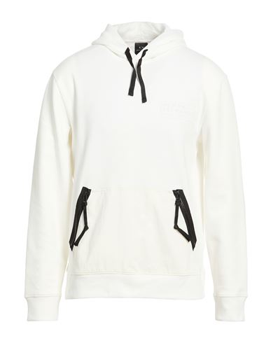 Man Sweatshirt Off white Size L Cotton, Polyester, Elastane, Polyamide