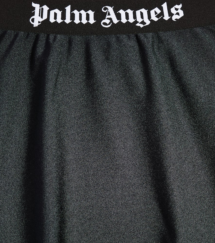Palm Angels Kids Logo skirt