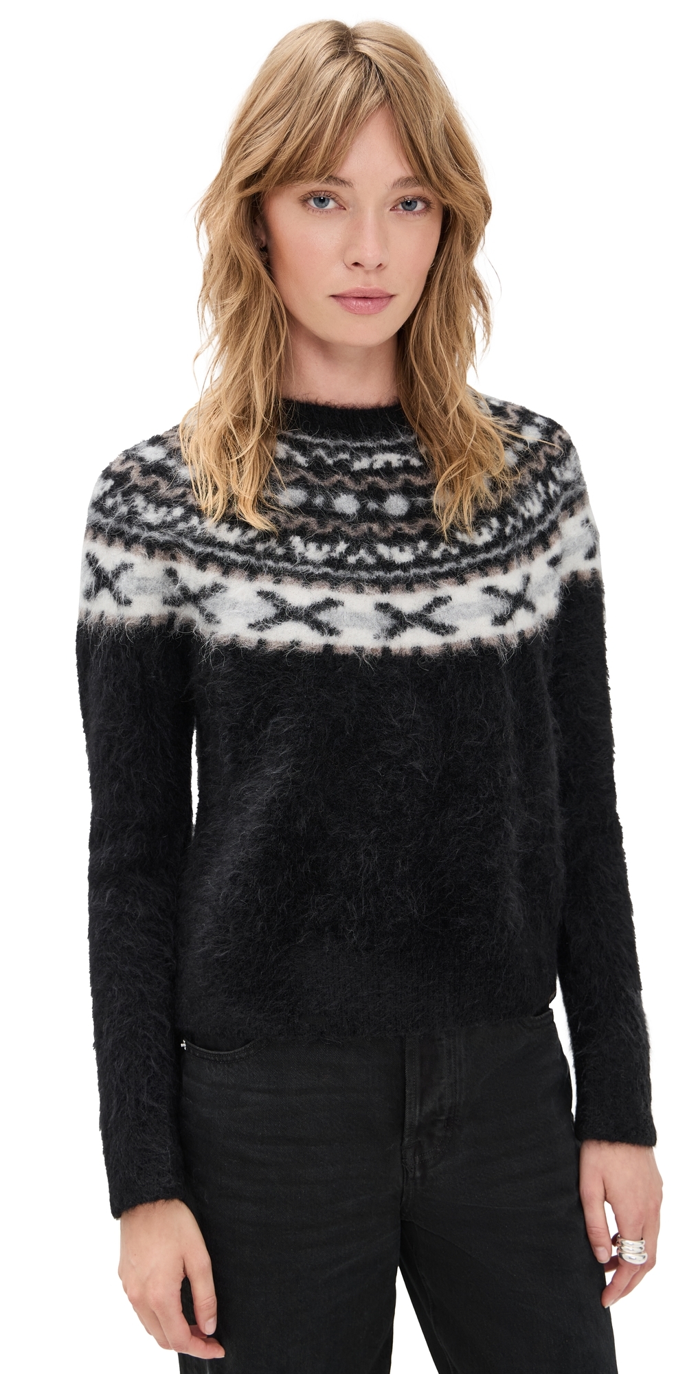 Cecilia Pullover Black Combo