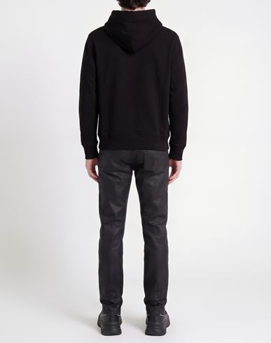 Man Sweatshirt Black Size M Cotton