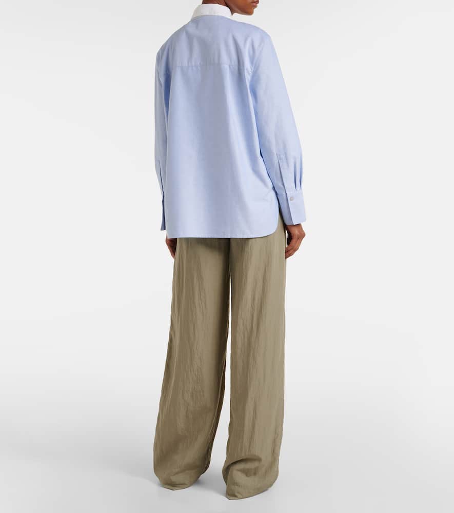 Cotton Oxford shirt