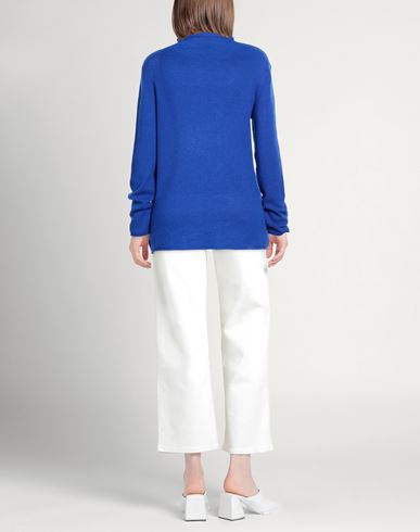 Woman Turtleneck Bright blue Size L Cashmere