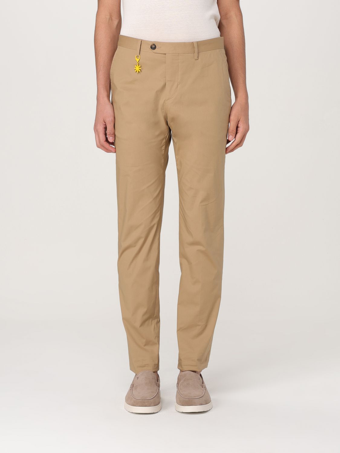 Pants Men color Beige