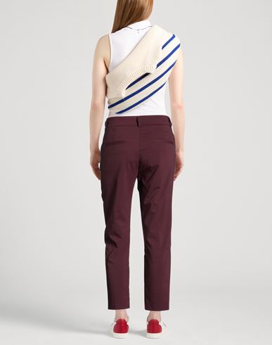 Momoní Woman Pants Plum Size 2 Polyester, Wool, Viscose, Elastane