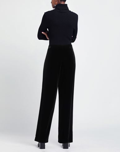 Woman Pants Black Size 10 Viscose, Silk