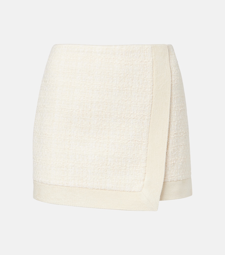 Tweed miniskirt