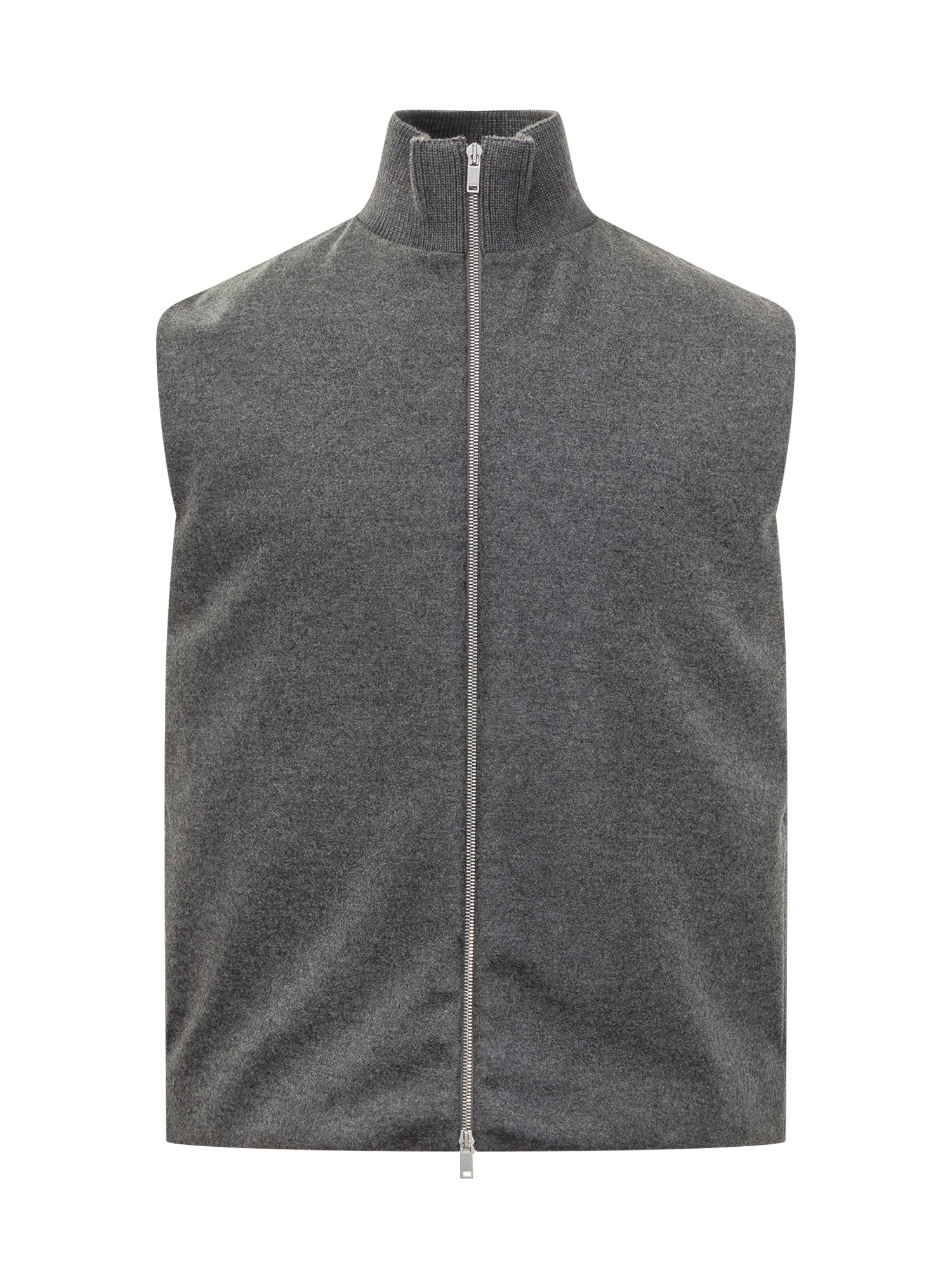 Wool Zip Gilet for Fall 2025