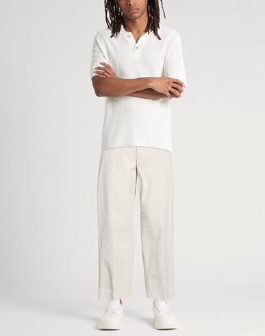 Man Pants Ivory Size 32 Cotton