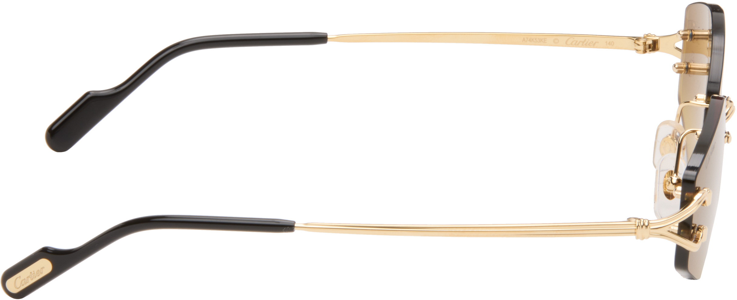 Gold Classic C Motif Sunglasses